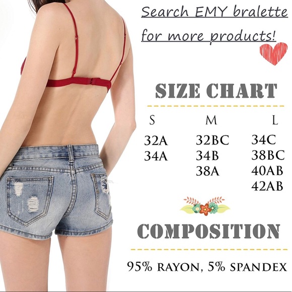 Cute white lace bralette - Picture 4 of 4